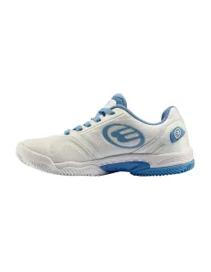 Zapatillas Bullpadel Beker 24v Blanco/Azul Mujer | Ofertas de pádel 2